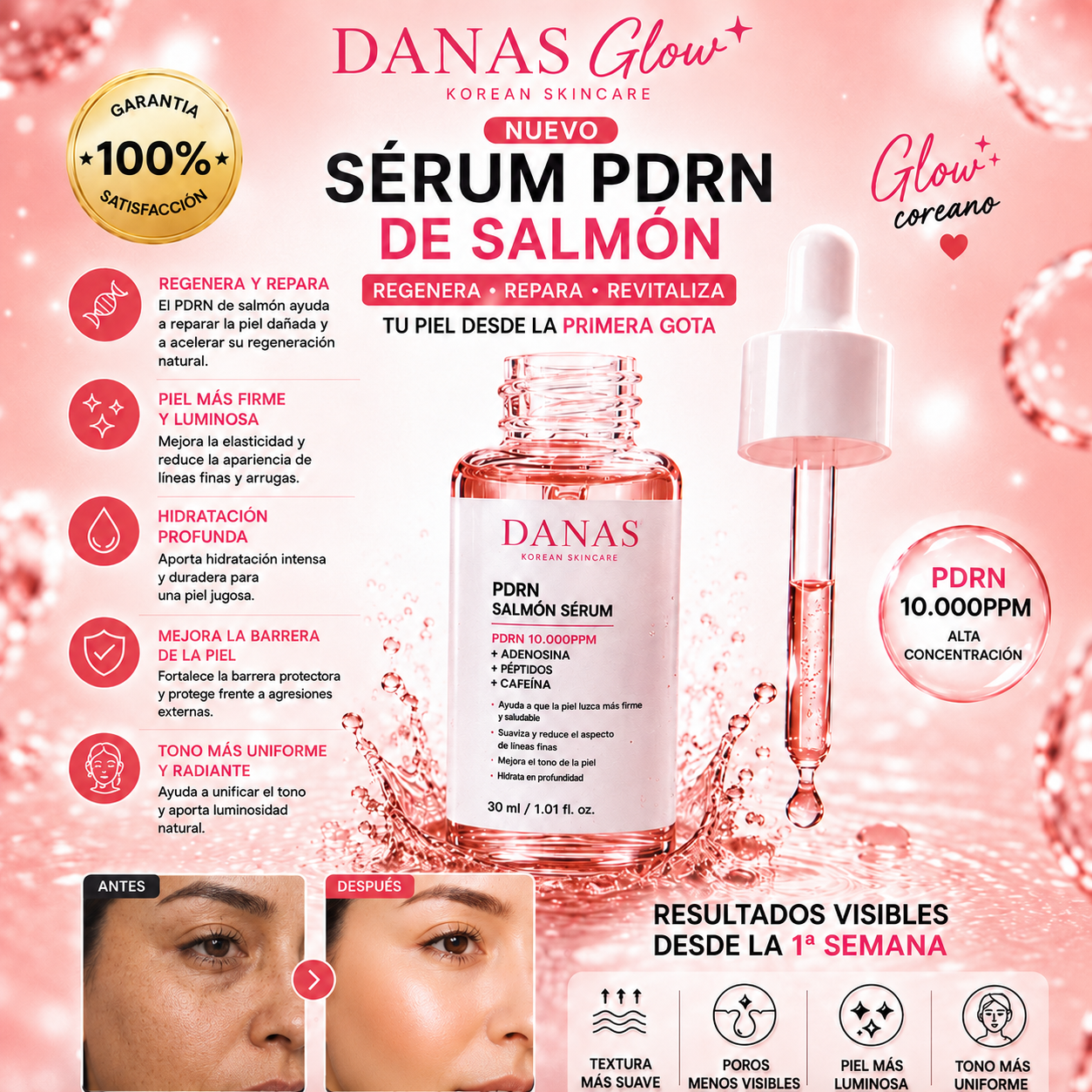 Sérum PDRN de Salmón Coreano