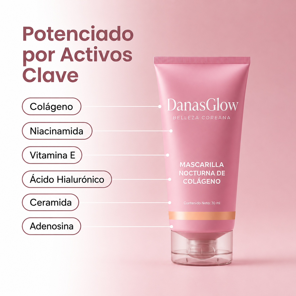 Mascarilla de Colágeno efecto Lifting